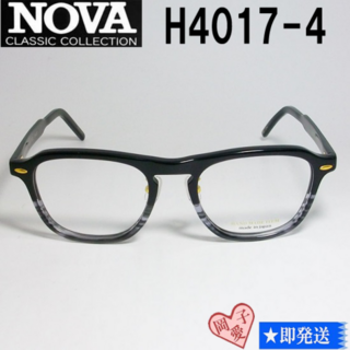 H4017-4-50 NOVA ノヴァ ハンドメイド 眼鏡 メガネ フレーム(サングラス/メガネ)