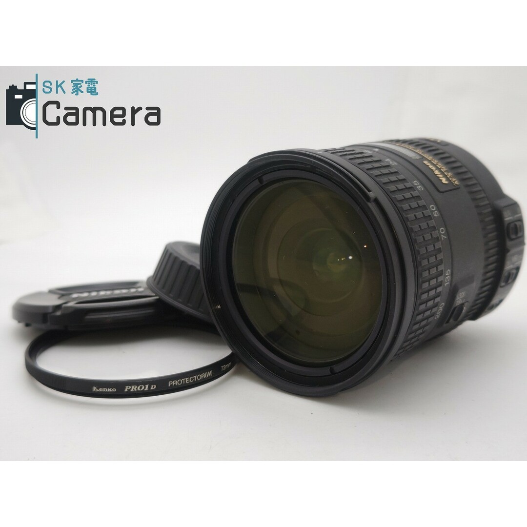 Nikon(ニコン)のNikon DX AF-S NIKKOR 18-200ｍｍ F3.5-5.6 G II ED VR ニコン キャップ付 スマホ/家電/カメラのカメラ(レンズ(ズーム))の商品写真