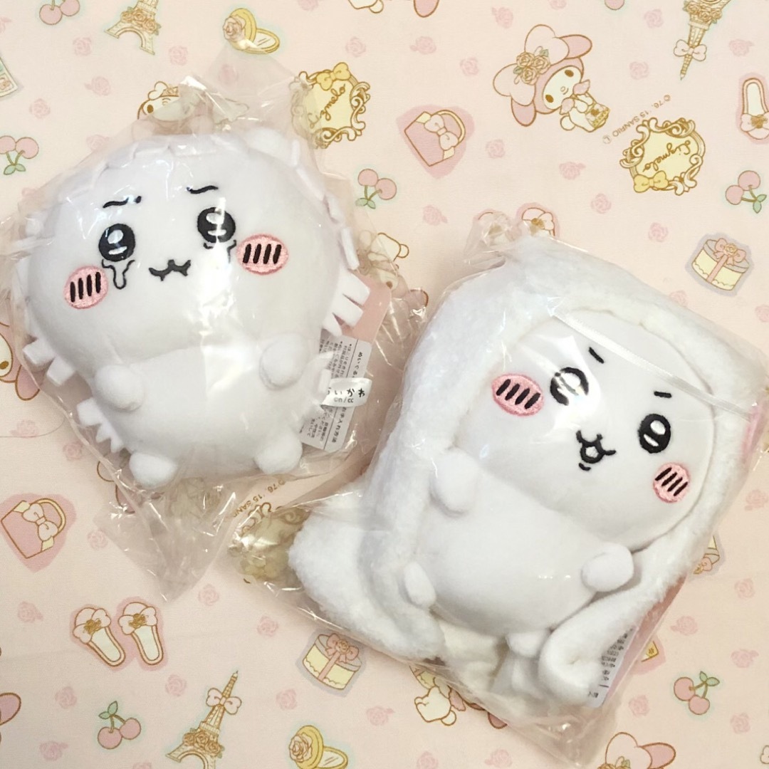 ちいかわ(チイカワ)のちいかわ♡ぽてたま♡ぬいぐるみ♡散切り頭♡占い師♡新品タグ付き エンタメ/ホビーのおもちゃ/ぬいぐるみ(キャラクターグッズ)の商品写真