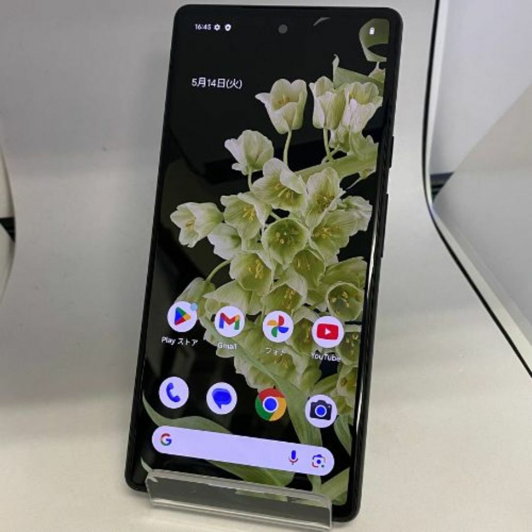 Google(グーグル)の【中古品】Google Pixel 6 au SIMロック解除済 128GB ソータセージ スマホ/家電/カメラのスマートフォン/携帯電話(スマートフォン本体)の商品写真