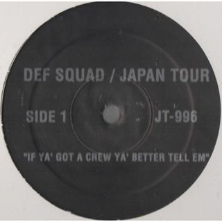 【廃盤LP】Def Squad / Japan Tour(その他)