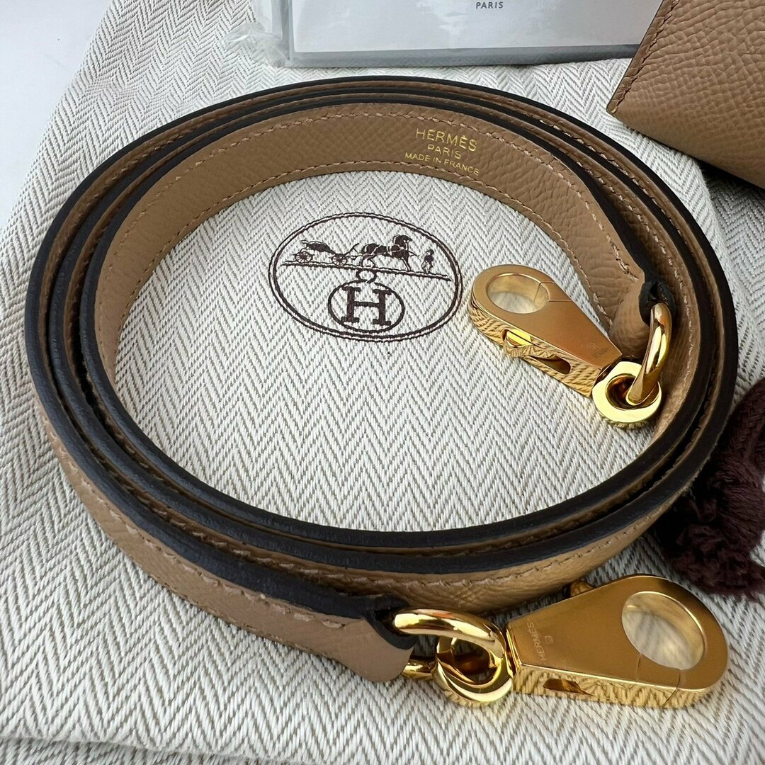 Hermes(エルメス)の新品 HERMES エルメス  Kelly25 ケリー25 Chai チャイ Epsom エプソン GHW ゴールド金具 Stamp-U U刻印 レディースバッグ 2wayバッグ ショルダーバック ハンドバッグ レディースのバッグ(ショルダーバッグ)の商品写真