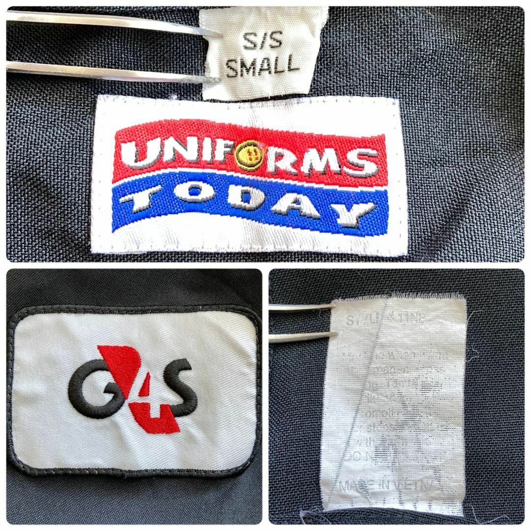 VINTAGE(ヴィンテージ)のIT28 US古着UniformsToday米国企業刺繍ワッペン半袖ワークシャツ メンズのトップス(Tシャツ/カットソー(半袖/袖なし))の商品写真