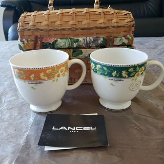 LANCEL - 未使用品　LANCEL  前畑陶器　マグカップセット