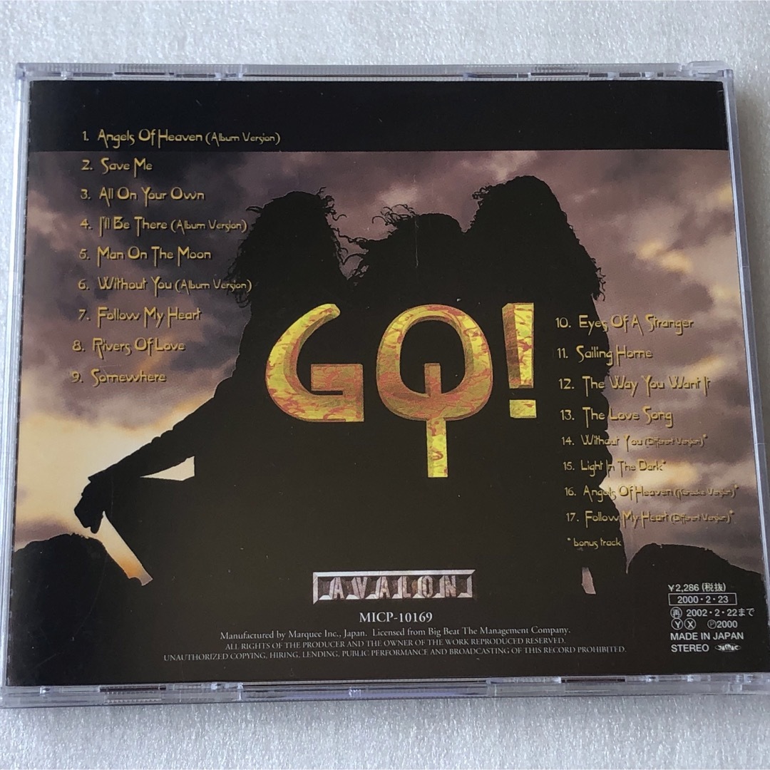 Fair Warning /Go!(2000年)  エンタメ/ホビーのCD(ポップス/ロック(洋楽))の商品写真