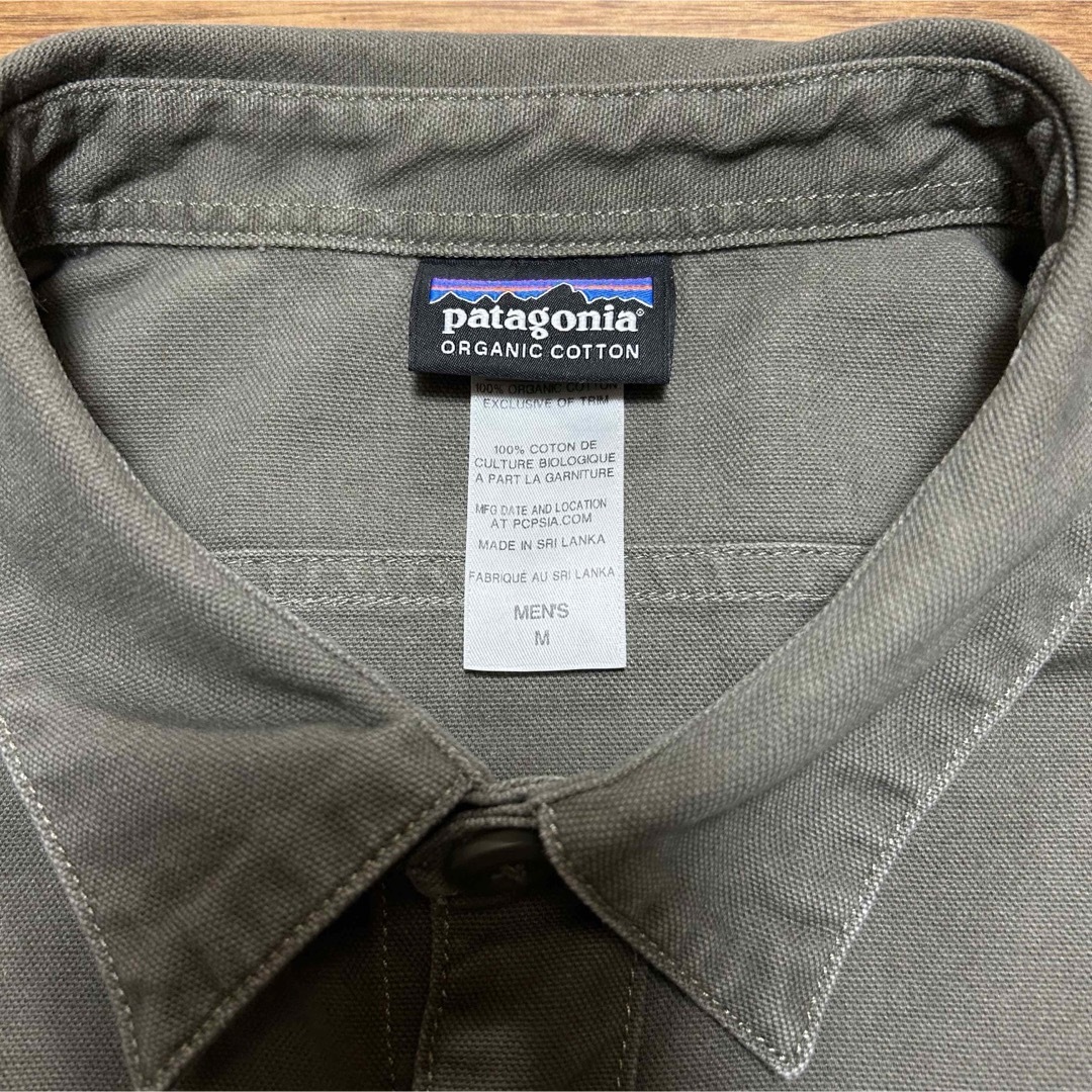 patagonia(パタゴニア)のPatagonia パタゴニア　キャンバスワークウェアシャツ　長袖シャツ　M メンズのトップス(シャツ)の商品写真