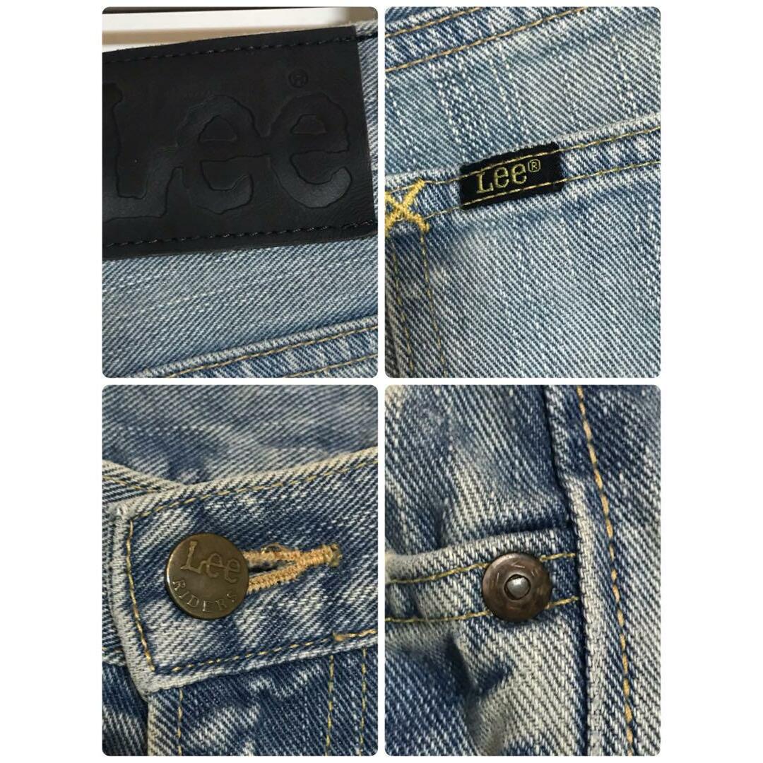 【色落ち感◎】リー　ストレートジーンズ　ブルー　ゆるだぼ　A956 メンズのパンツ(デニム/ジーンズ)の商品写真