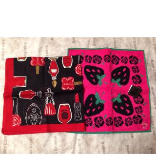 アナスイ(ANNA SUI)の未使用♥︎タオル(ハンカチ)