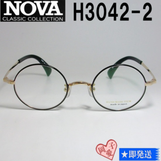 H3042-2-44 国内正規品 NOVA ノヴァ メガネ 眼鏡 フレーム(サングラス/メガネ)