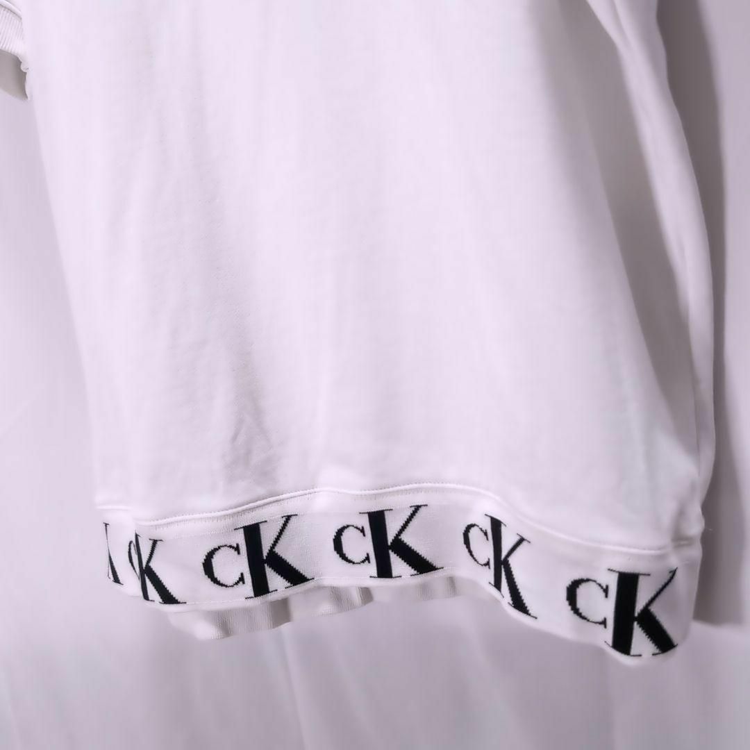 Calvin Klein(カルバンクライン)のCalvin Klein Jeans ヘビーウエイト Tシャツ ホワイト XL メンズのトップス(Tシャツ/カットソー(半袖/袖なし))の商品写真