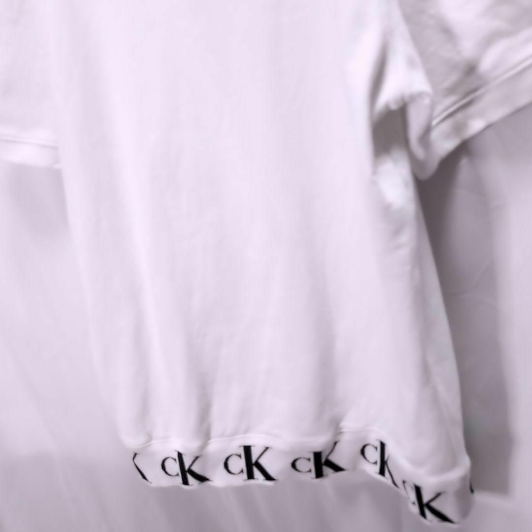 Calvin Klein(カルバンクライン)のCalvin Klein Jeans ヘビーウエイト Tシャツ ホワイト XL メンズのトップス(Tシャツ/カットソー(半袖/袖なし))の商品写真