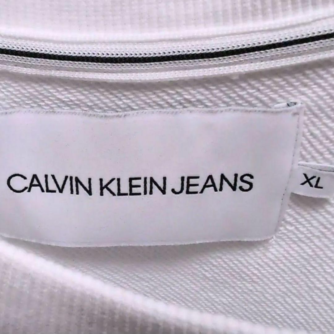 Calvin Klein(カルバンクライン)のCalvin Klein Jeans ヘビーウエイト Tシャツ ホワイト XL メンズのトップス(Tシャツ/カットソー(半袖/袖なし))の商品写真