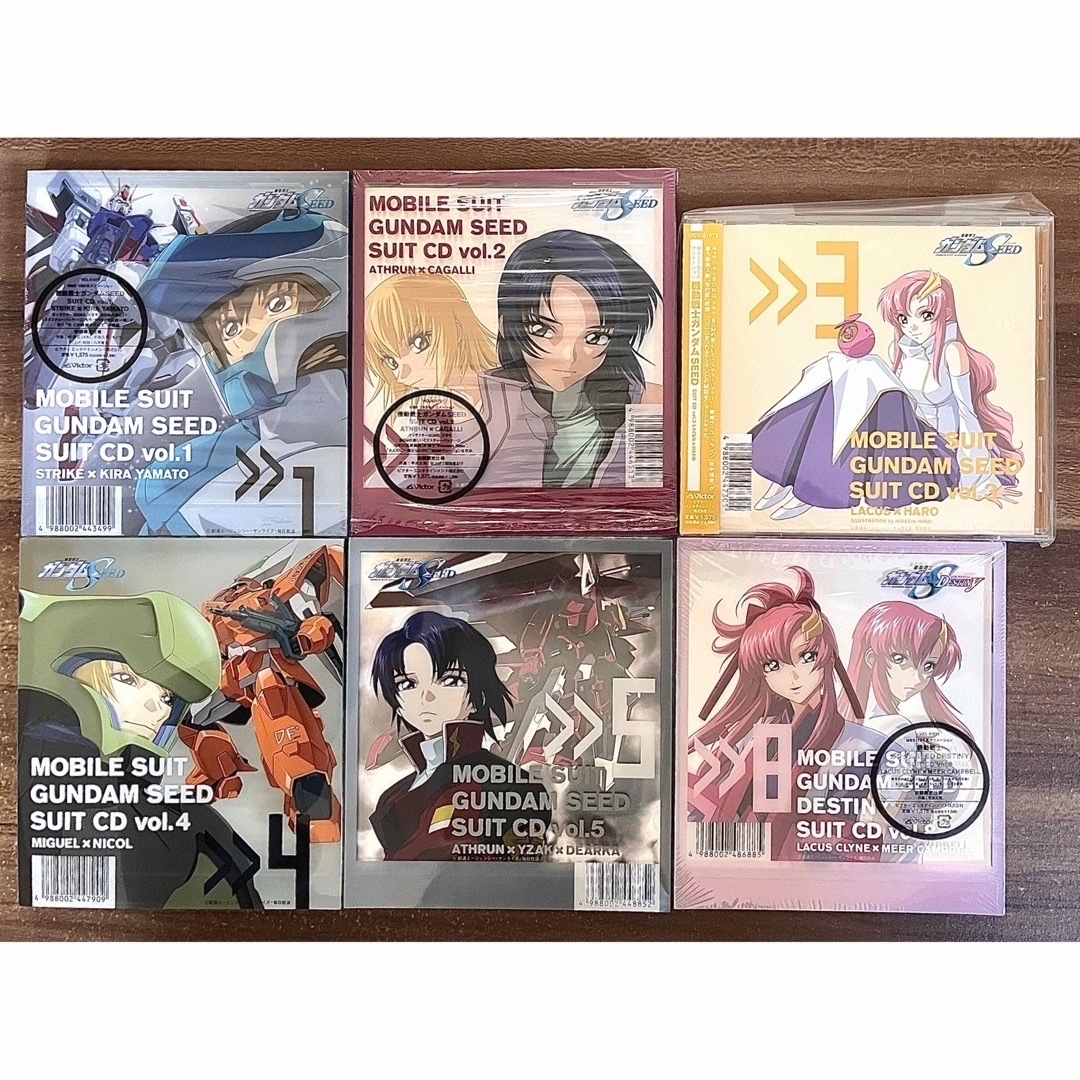機動戦士ガンダムSEED DESTINY / SUIT CD vol.1〜5,8の通販 by 機動戦士ガンダムSEED DESTINY / SUIT CD vol.1〜5,8の通販 by