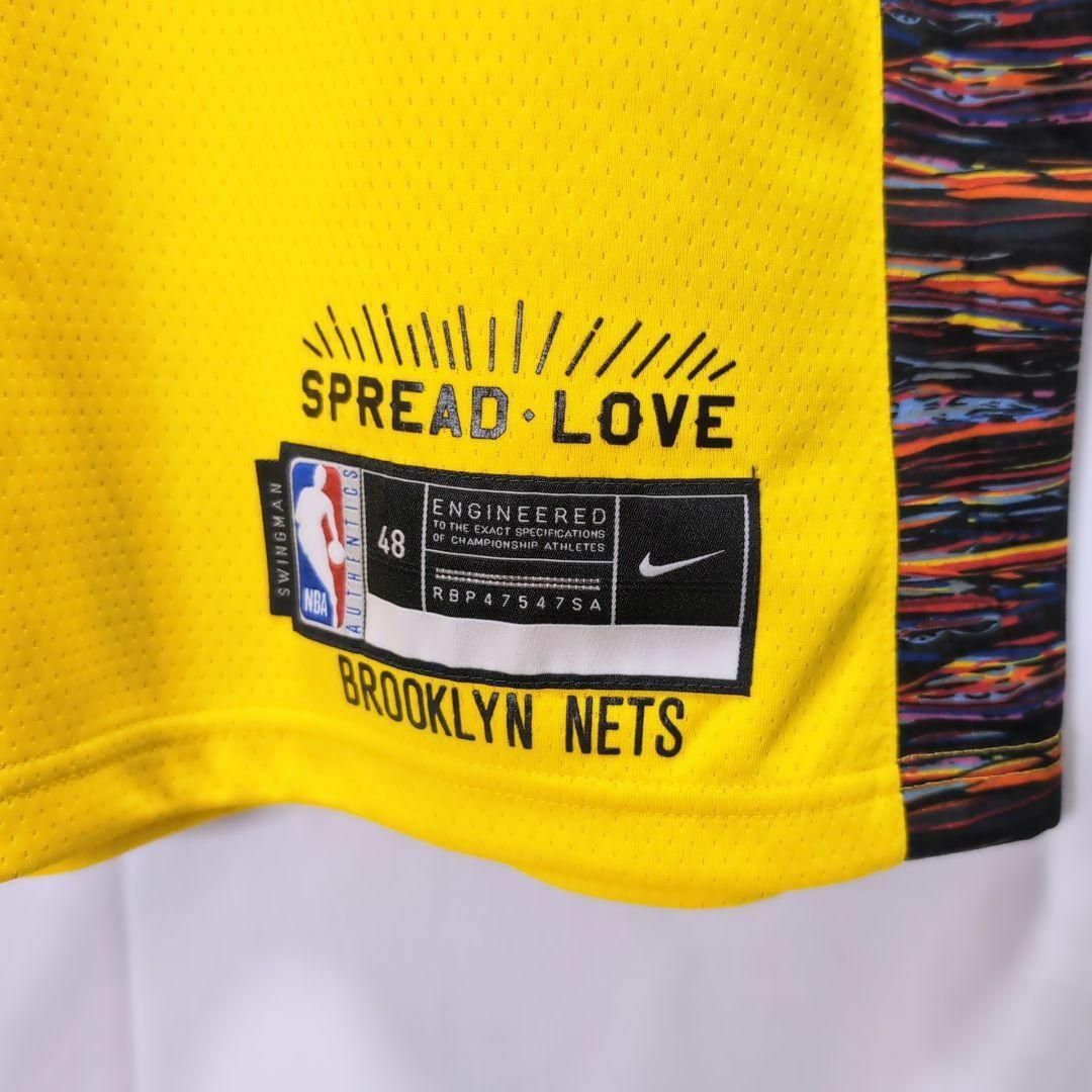 NIKE(ナイキ)のNIKE NBA ブルックリン・ネッツ ユニフォーム L メンズのトップス(Tシャツ/カットソー(半袖/袖なし))の商品写真