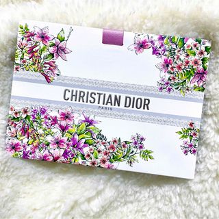 Christian Dior - ディオール 紙袋 花柄×ロゴ入りリボン