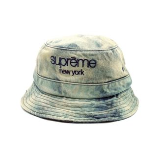 シュプリーム(Supreme)のシュプリーム Supreme ■ 24SS 【 Chino Twill Crusher 】 ロゴ 刺繍 チノ ツイル クラッシャー バケット ハット w19063(ハット)