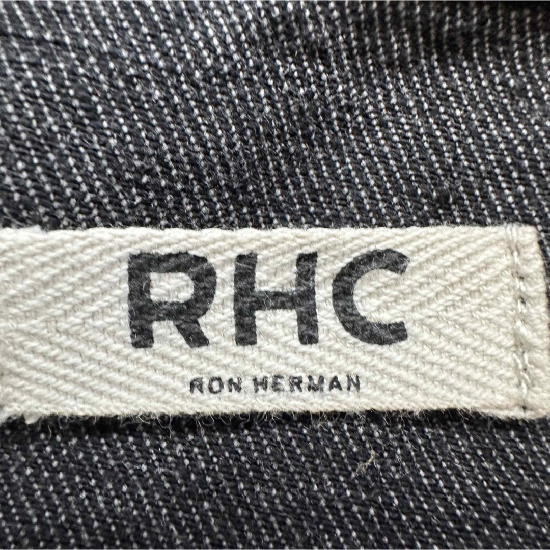 Ron Herman(ロンハーマン)の【Ron Herman】ロンハーマン M デニムジャケット ダメージ Gジャン メンズのジャケット/アウター(Gジャン/デニムジャケット)の商品写真