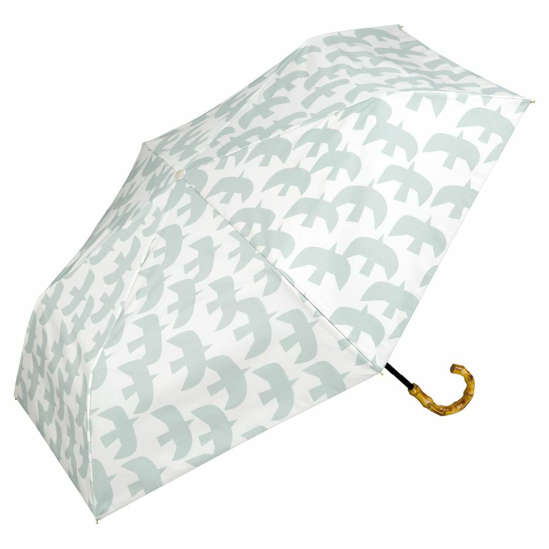 【色: バーズオフ】Wpc. 日傘 折りたたみ傘 遮光パターンズプリント ミニ  レディースのファッション小物(その他)の商品写真