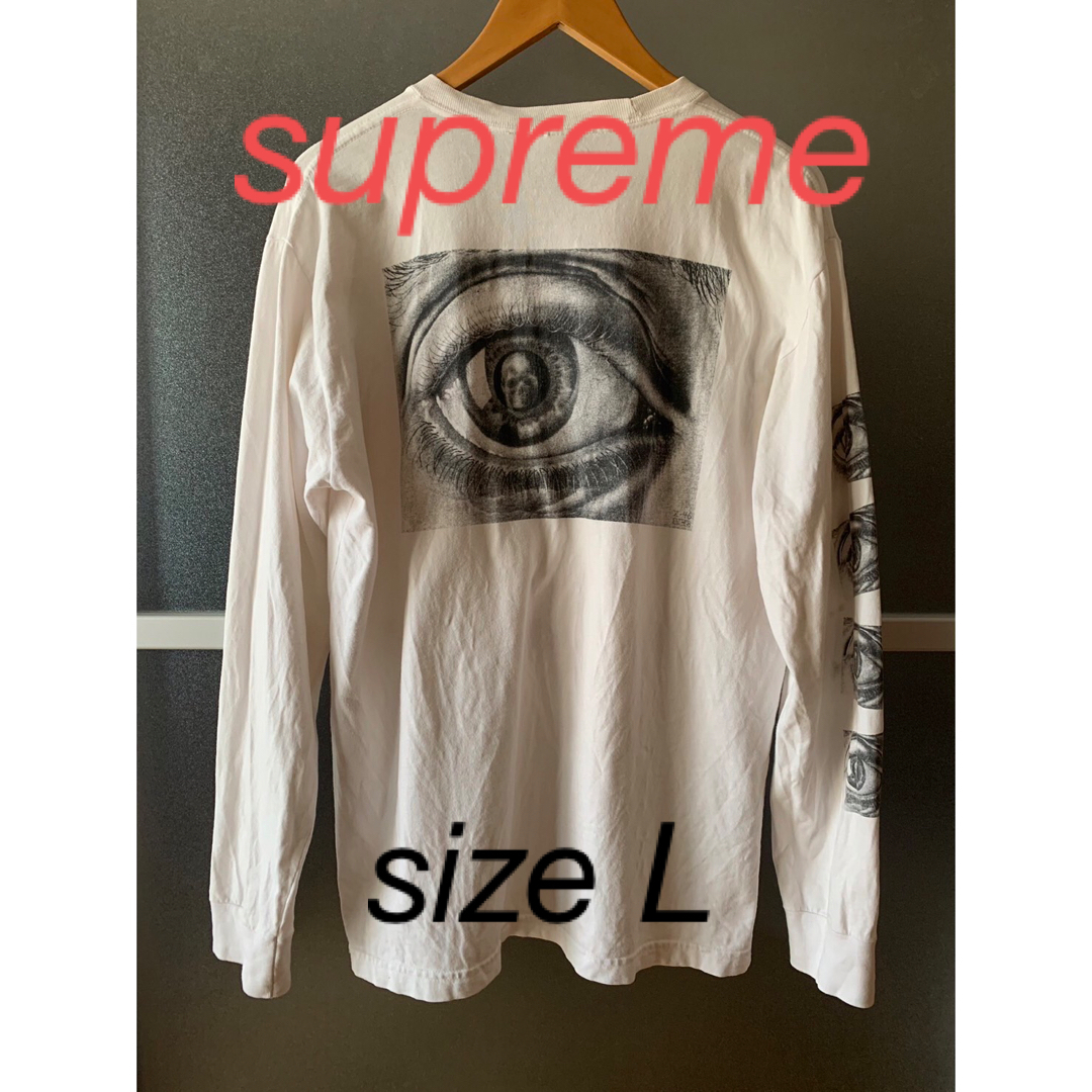 Supreme(シュプリーム)のsupreme M.C.Escher Eye L/S Tee メンズのトップス(Tシャツ/カットソー(七分/長袖))の商品写真