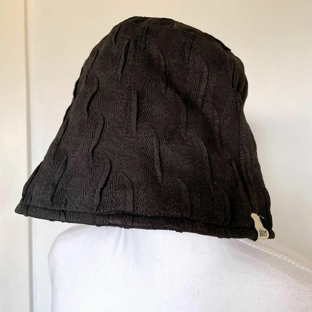 バケットハット 帽子 ブラック 可愛い 韓国　オルチャン　シンプル レディースの帽子(ハット)の商品写真