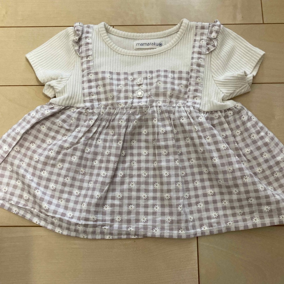 バースデイ(バースデイ)のママラク　　　80センチ キッズ/ベビー/マタニティのキッズ服女の子用(90cm~)(Tシャツ/カットソー)の商品写真