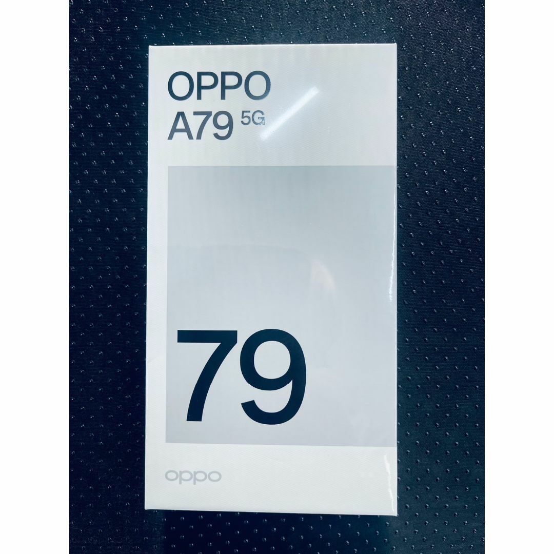 OPPO A79 5G 　グローグリーン (新品未開封)スマホ　本体　⑦ スマホ/家電/カメラのスマートフォン/携帯電話(スマートフォン本体)の商品写真
