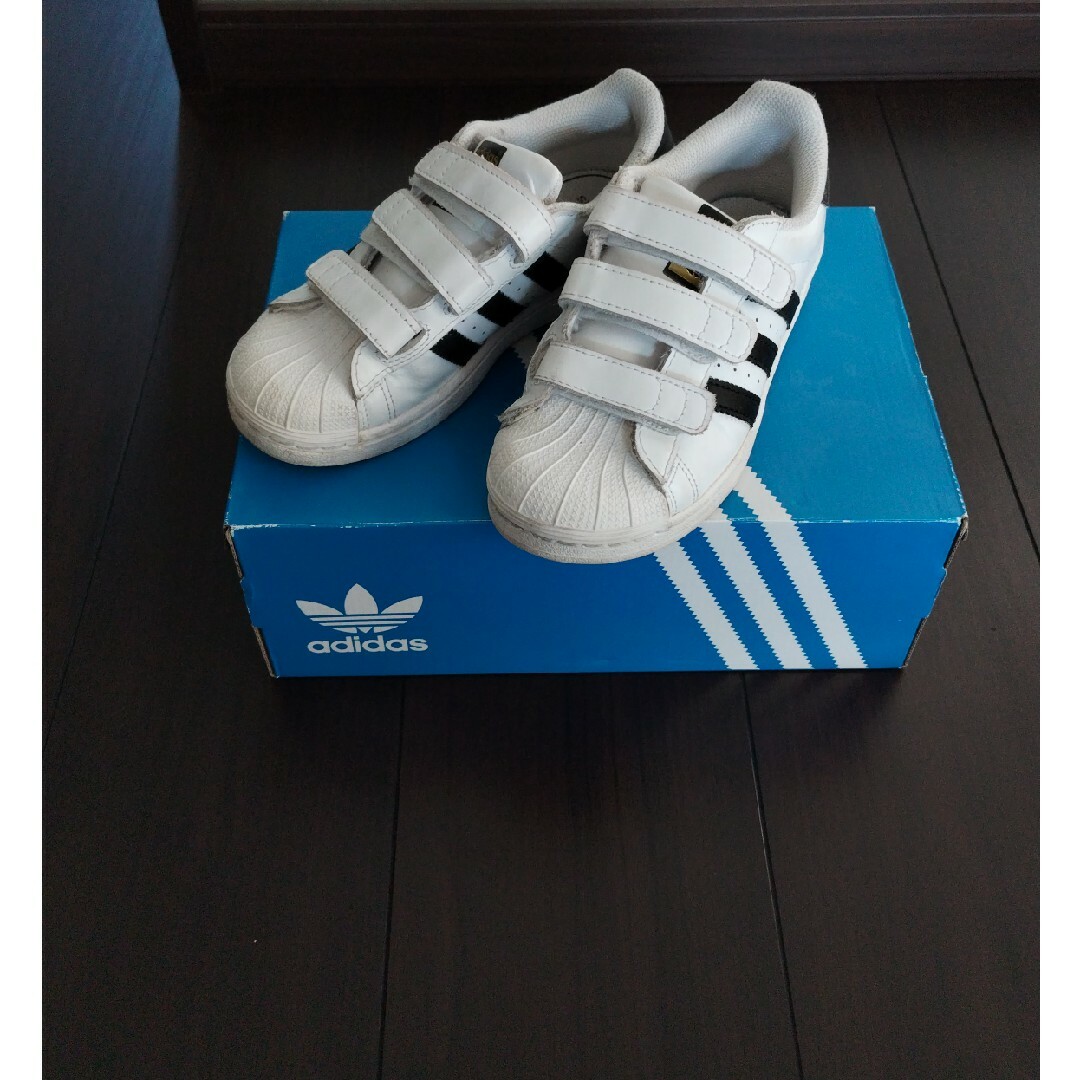 adidas(アディダス)のスーパースター　20㎝ キッズ/ベビー/マタニティのキッズ靴/シューズ(15cm~)(スニーカー)の商品写真