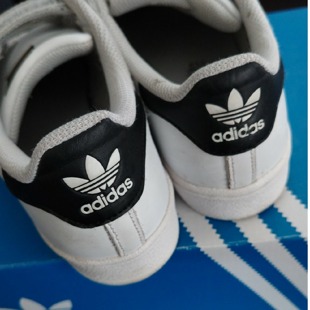 adidas(アディダス)のスーパースター　20㎝ キッズ/ベビー/マタニティのキッズ靴/シューズ(15cm~)(スニーカー)の商品写真