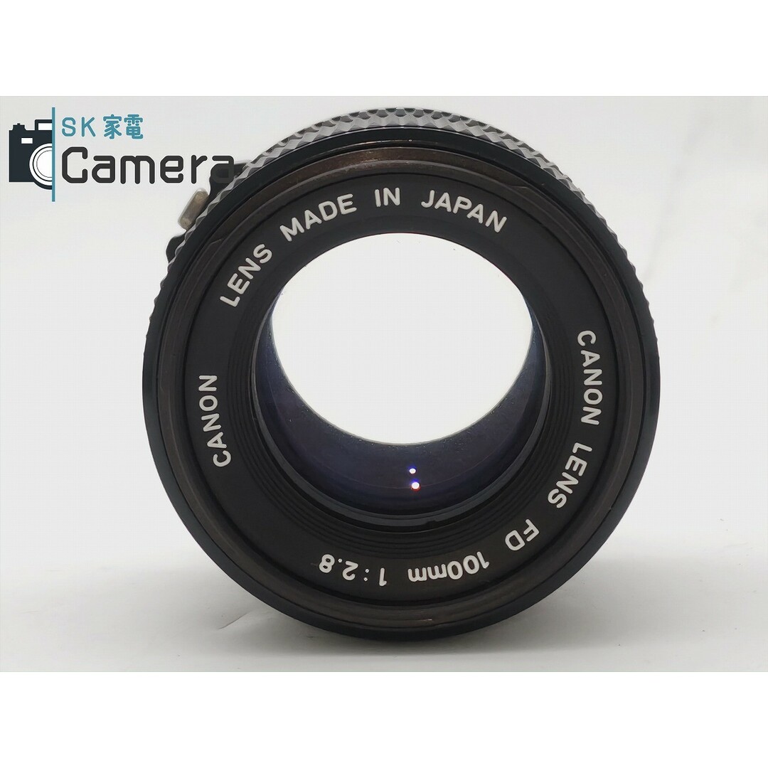 Canon(キヤノン)のCanon NEW FD 100ｍｍ F2.8 キャノン スマホ/家電/カメラのカメラ(レンズ(単焦点))の商品写真