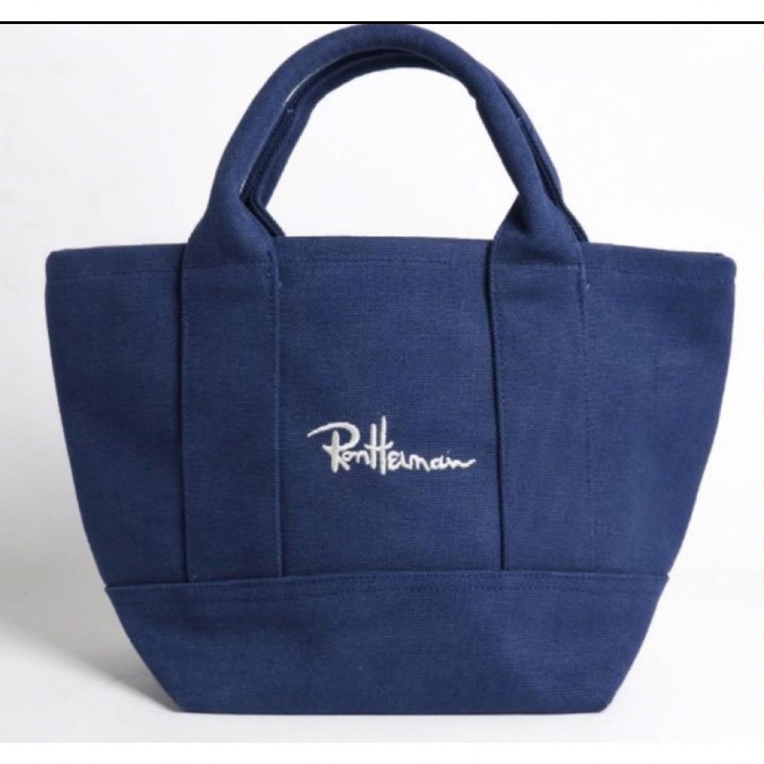 Ron Herman(ロンハーマン)の数量限定　最安値　ロンハーマン　刺繍ロゴ　トートバッグ　キャンバス　即配 レディースのバッグ(トートバッグ)の商品写真