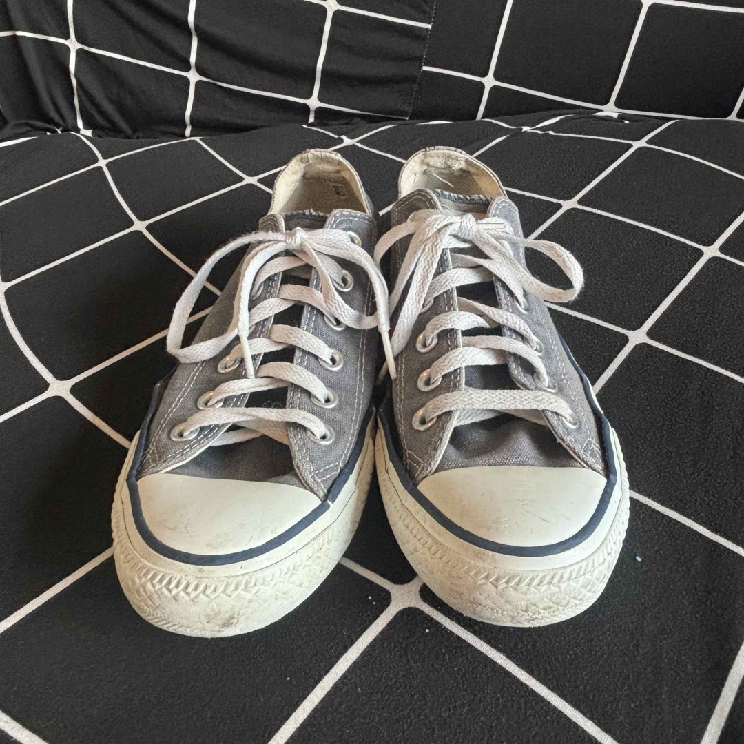 CONVERSE(コンバース)のグレーかわいい(*´-`)コンバース オールスター CONVERSE スニーカー メンズの靴/シューズ(スニーカー)の商品写真