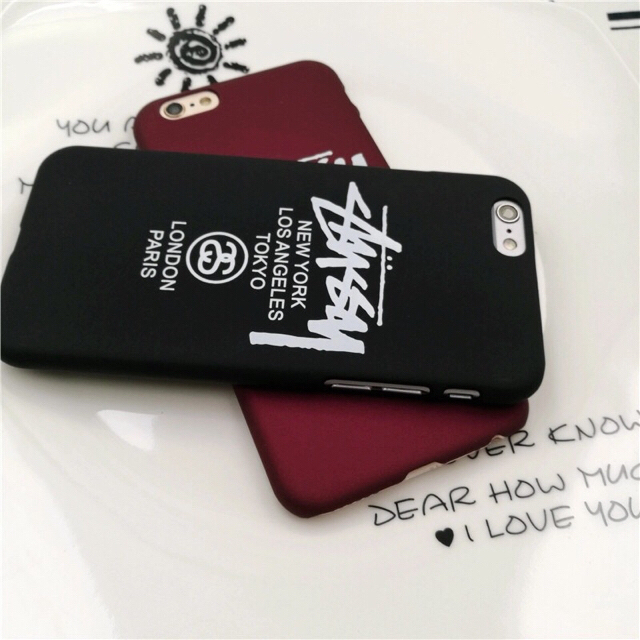 STUSSY(ステューシー)のiphone6/6sカバー 写真黒の方です★ スマホ/家電/カメラのスマホアクセサリー(iPhoneケース)の商品写真