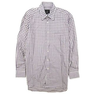 ダンヒル(Dunhill)のダンヒル dunhill チェック柄 シャツ ワイシャツ 長袖 グラフチェック(シャツ)