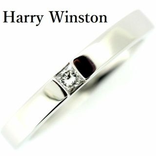 ハリーウィンストン(HARRY WINSTON)のハリーウィンストン プリンセス ダイヤモンド リング Pt950 11.5号(リング(指輪))