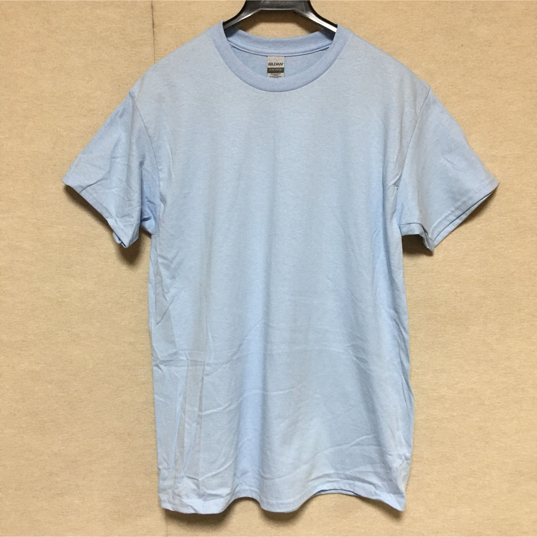 GILDAN(ギルタン)の新品 GILDAN ギルダン 半袖Tシャツ ライトブルー 水色 M メンズのトップス(Tシャツ/カットソー(半袖/袖なし))の商品写真