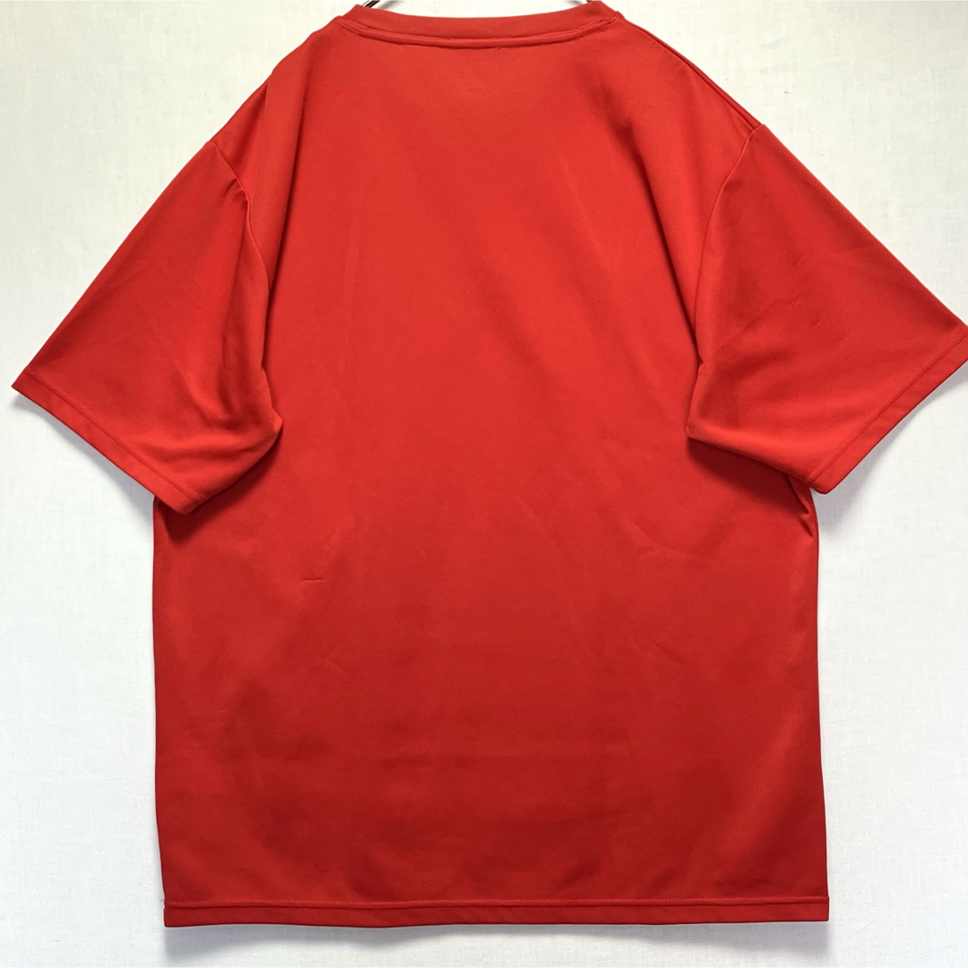 New Balance(ニューバランス)のニューバランス 半袖 スポーツウェア Oサイズ 赤 プリントロゴ メンズのトップス(Tシャツ/カットソー(半袖/袖なし))の商品写真