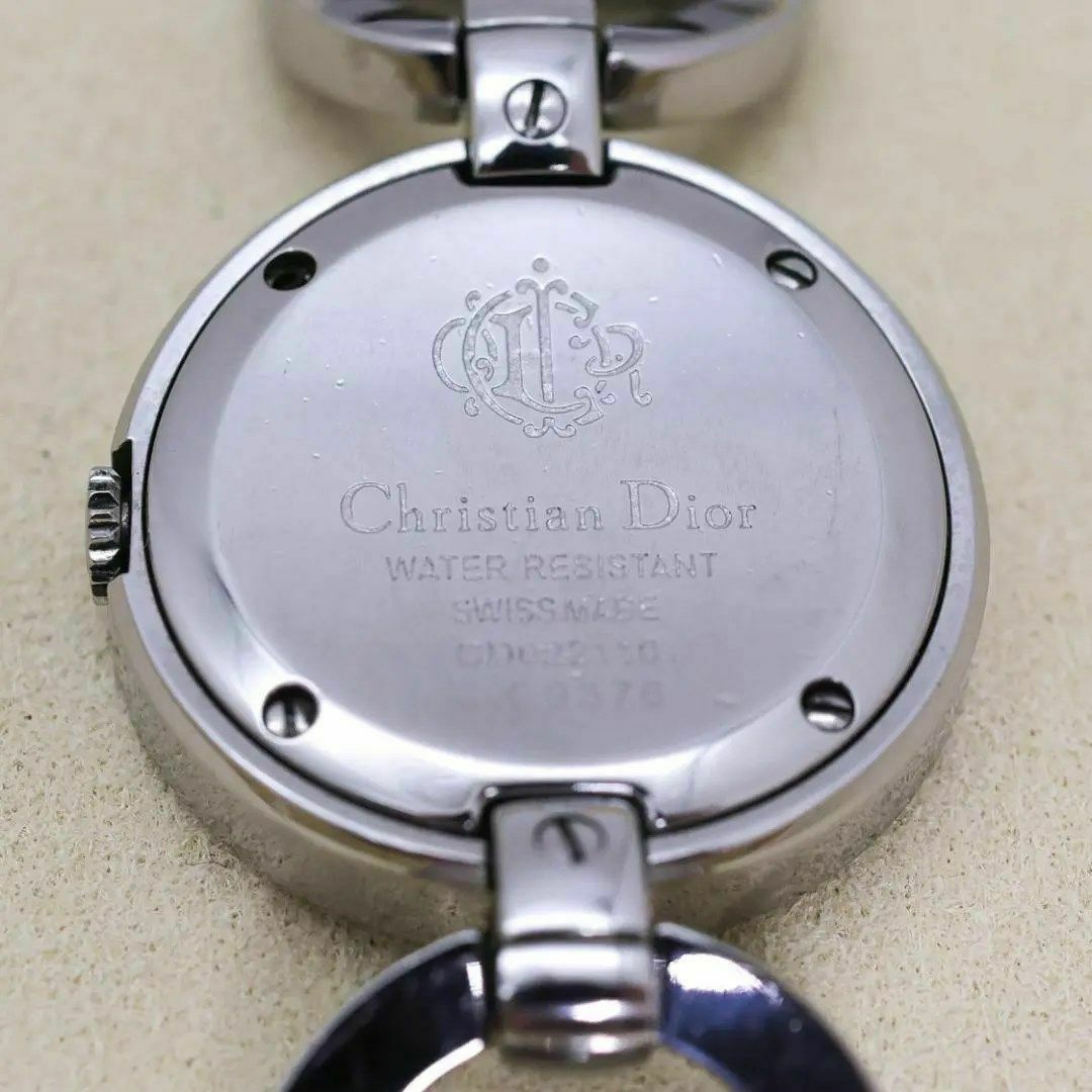 Christian Dior(クリスチャンディオール)の《美品》Christian Dior 腕時計 ストーンインデックス オクタゴンy レディースのファッション小物(腕時計)の商品写真