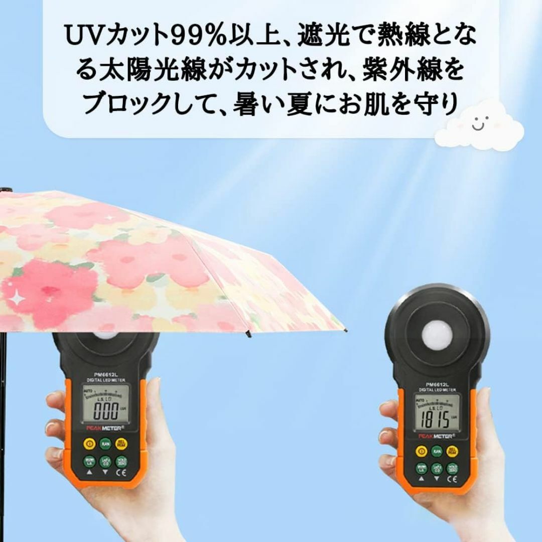 【色: 紫】TSAYAWA おりたたみ傘 日傘兼用雨傘 レディース 日傘 uvカ レディースのファッション小物(その他)の商品写真