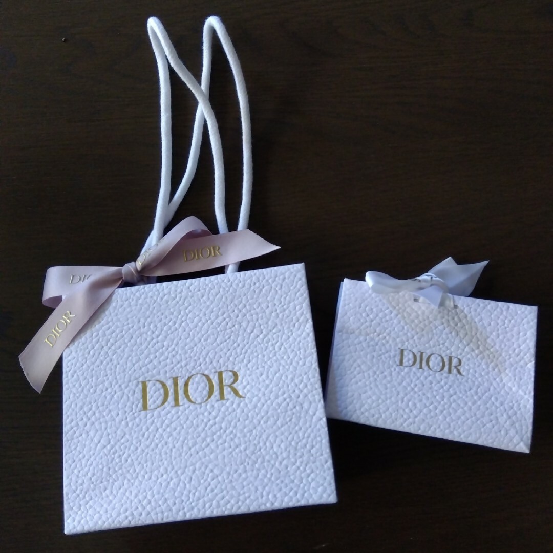 Dior(ディオール)のDIOR　ショップ袋　ギフトボックス　セット レディースのバッグ(ショップ袋)の商品写真