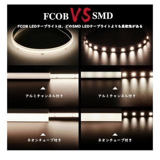 テープライト✨BTF-LIGHTING FCOB COB LED 5Mロール(その他)