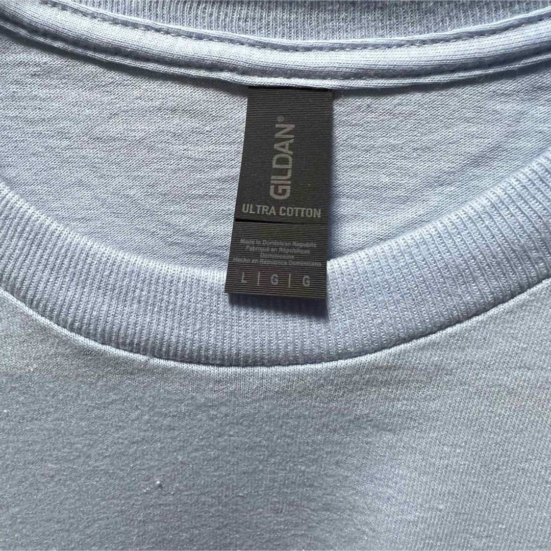 GILDAN(ギルタン)の新品 GILDAN ギルダン 半袖Tシャツ ライトブルー 水色 L メンズのトップス(Tシャツ/カットソー(半袖/袖なし))の商品写真