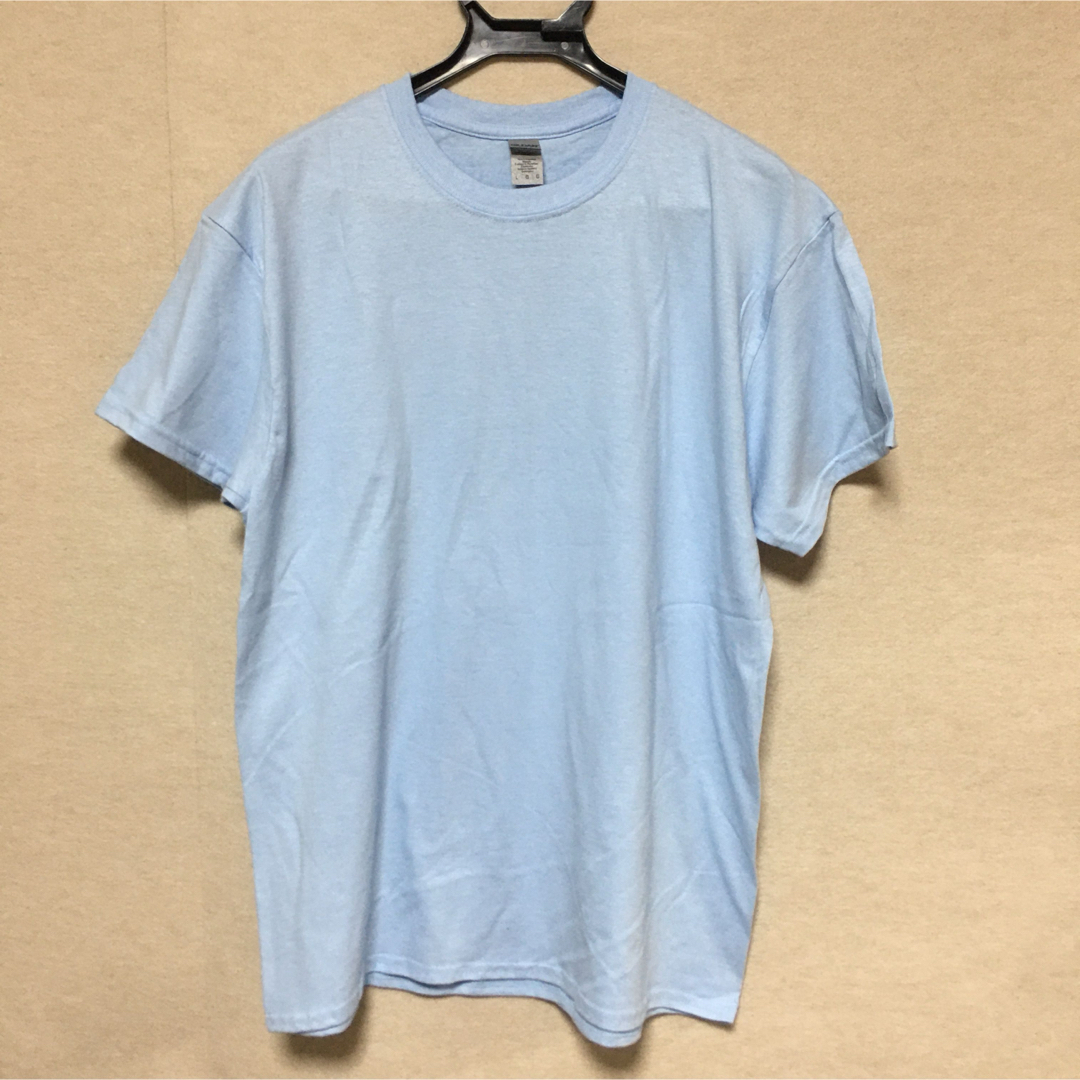 GILDAN(ギルタン)の新品 GILDAN ギルダン 半袖Tシャツ ライトブルー 水色 L メンズのトップス(Tシャツ/カットソー(半袖/袖なし))の商品写真