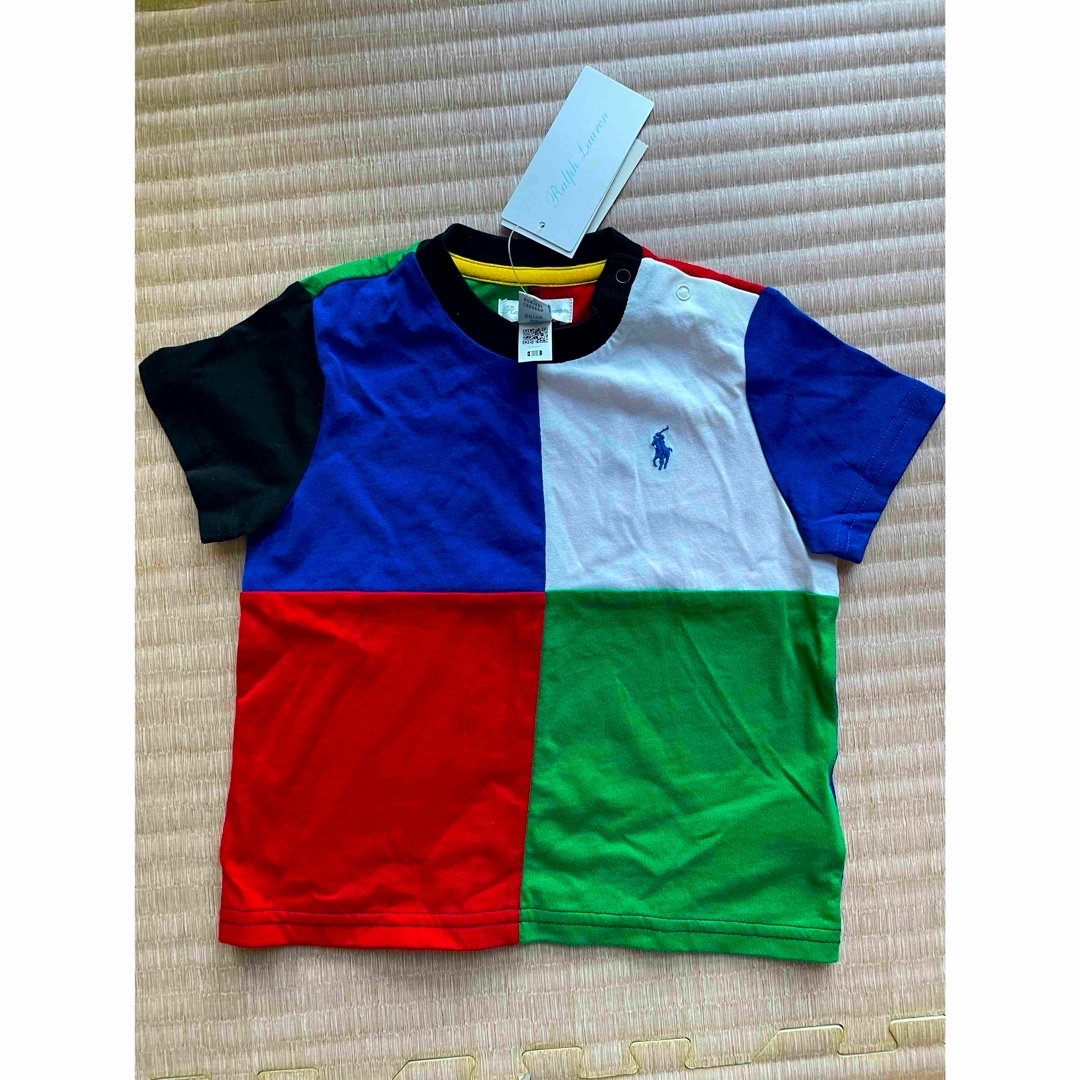 Ralph Lauren(ラルフローレン)のベビーボーイTシャツ　12m 新品タグ付 キッズ/ベビー/マタニティのベビー服(~85cm)(Ｔシャツ)の商品写真