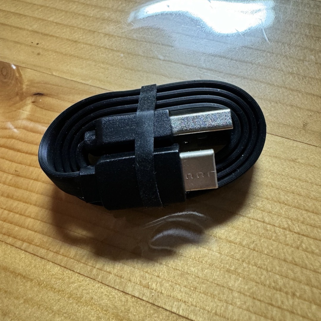 【新品未使用】充電ケーブル USB タイプ-C 0.5m ブラック Type-C スマホ/家電/カメラのスマートフォン/携帯電話(バッテリー/充電器)の商品写真