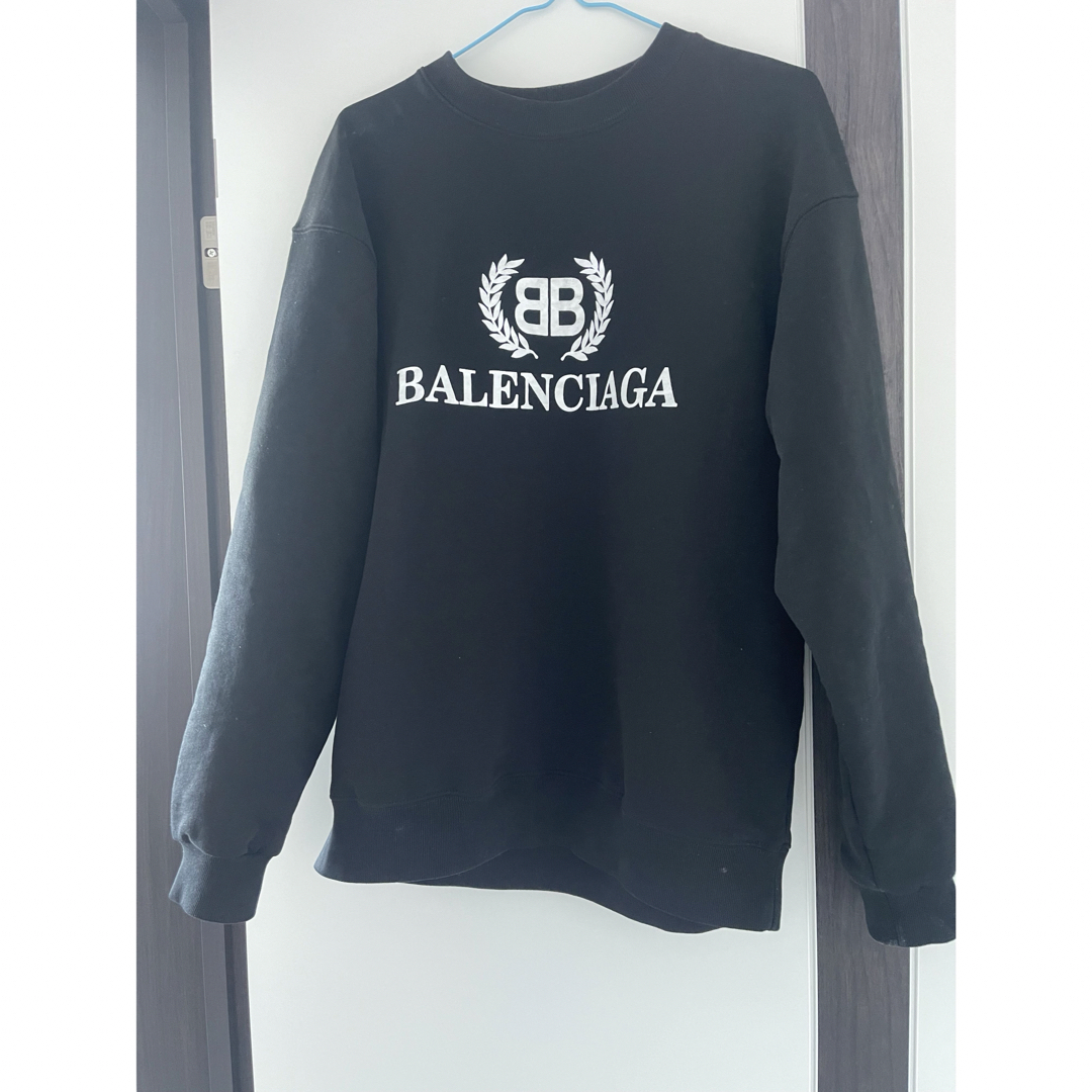 Balenciaga(バレンシアガ)のバレンシアガ　トレーナー/スウェット　ブラック　XS メンズのトップス(スウェット)の商品写真