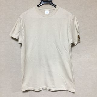 ギルタン(GILDAN)の新品 GILDAN ギルダン 半袖Tシャツ サンドベージュ M(Tシャツ/カットソー(半袖/袖なし))