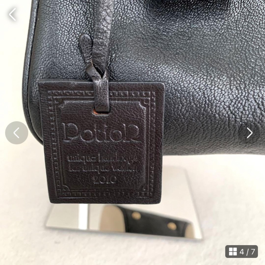PotioR(ポティオール)のPotioR ポティオール 2wayショルダーバッグ ゴートスキン バイカラ― レディースのバッグ(ショルダーバッグ)の商品写真