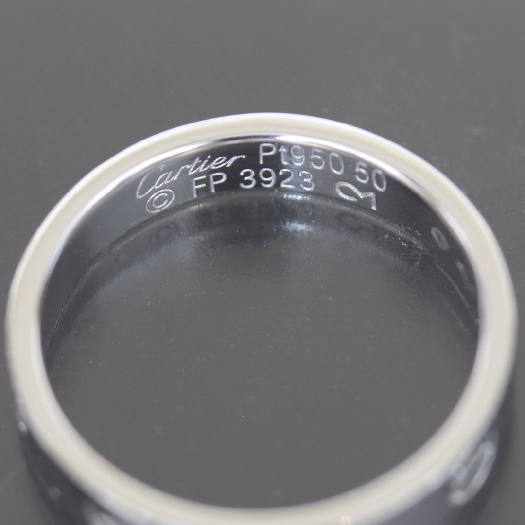 Cartier(カルティエ)のカルティエ プラチナ ミニラブリング 10号(50)レディース指輪 PT950 レディースのアクセサリー(リング(指輪))の商品写真