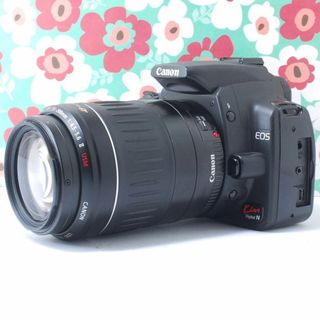 キヤノン(Canon)の❤️初心者にオススメ❤Canon kiss N❤スマホに転送❤️望遠レンズ❤️(デジタル一眼)