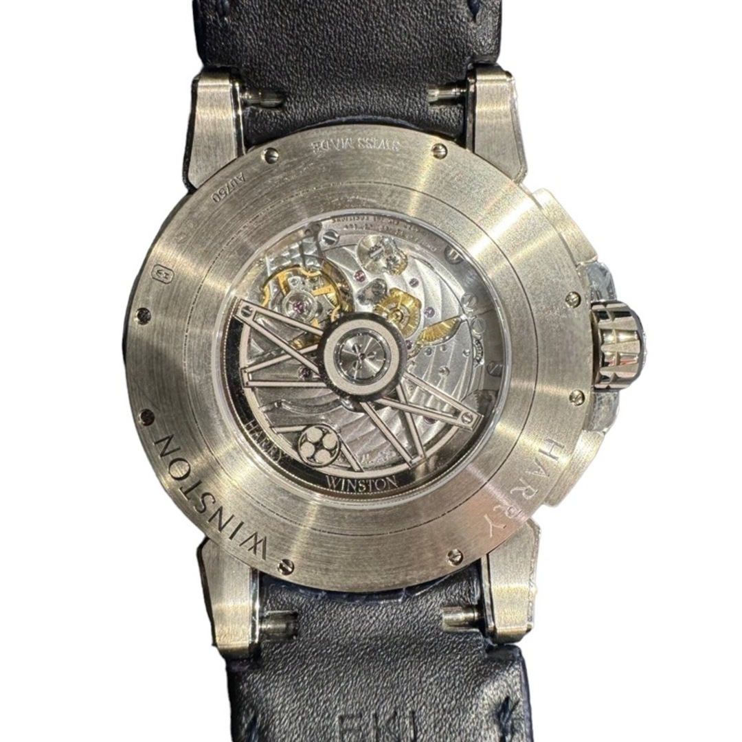 HARRY WINSTON(ハリーウィンストン)の　ハリーウィンストン HARRY WINSTON オーシャン バイレトログラード オートマティック　ホワイトシェル OCEABI42WW002 ホワイト K18WG/ダイヤモンド 自動巻き メンズ 腕時計 メンズの時計(その他)の商品写真